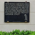 Gedenktafel für Opfer der Berliner Luftbrücke